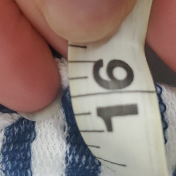 Ingear Resort Nautical Terrycloth Striped Dress, Size S - Picture 8 of 9